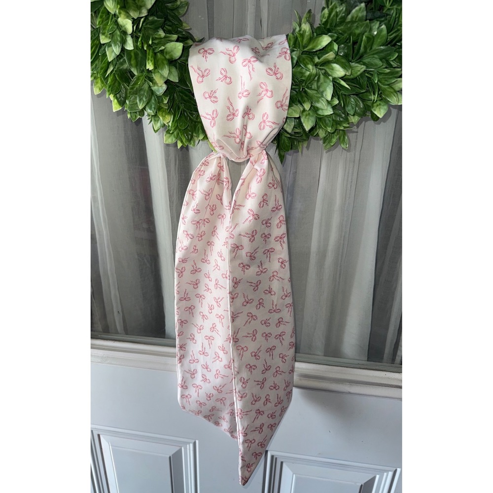 Pink Bow Wreath Sash ONLY